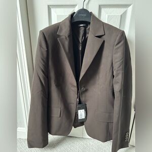 Hugo Boss chocolate brown suit